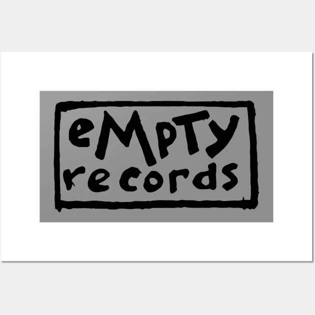 Vintage Empty Records Wall Art by Triggers Syndicate